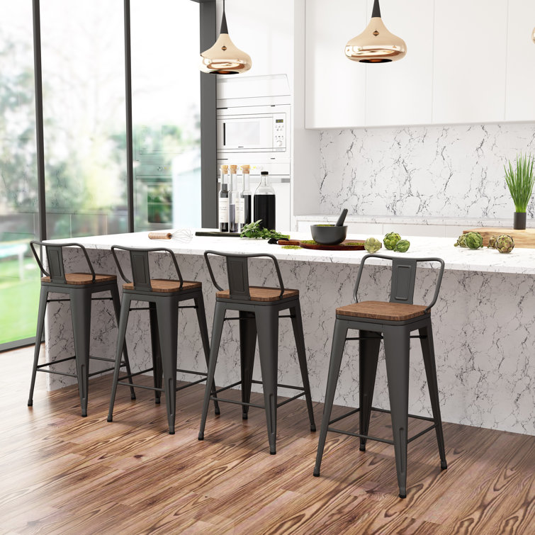 Williston Saleh Bar & Counter Stool & Reviews Wayfair